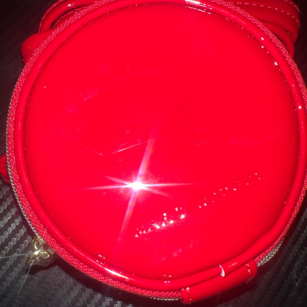 Marc Jacobs Red Crossbody Bag with Glossy Finish